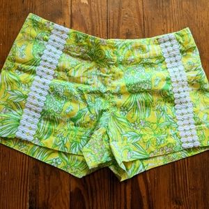 Lilly Pulitzer Liza Shorts 4 Crazy Cat House